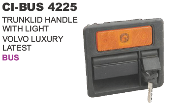 TRUNKLID HANDLE WITH LIGHT VOLVO LUXURY LATEST BUS