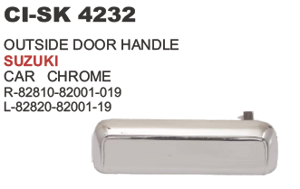 OUTSIDE DOOR HANDLE SUZUKI CAR CHROME