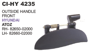 OUTSIDE DOOR HANDLE FRONT HYUNDAI ATOZ