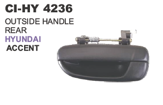 OUTSIDE DOOR HANDLE REAR ACCENT