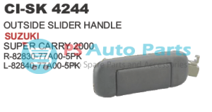 OUTSIDE SLIDER HANDLE SUZUKI SUPER CARRY