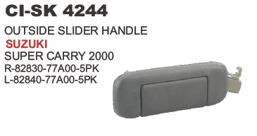 OUTSIDE SLIDER HANDLE SUZUKI SUPER CARRY