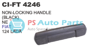 NON LOCKING HANDLE (BLACK) NE FIAT 124 LADA