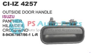 "OUTSIDE DOOR HANDLE ISUZU PANTHER HILANDER, CROSSWIND"