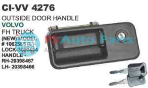 OUTSIDE DOOR HANDLE W/ KEYS VOLVO FH