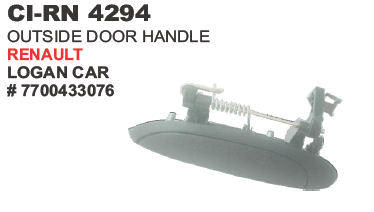 OUTSIDE DOOR HANDLE REULT LOGAN