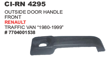 OUTSIDE DOOR HANDLE FRONT REULT TRAFIC VAN