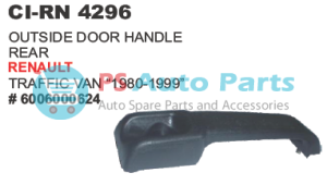 OUTSIDE DOOR HANDLE REAR REULT TRAFIC VAN