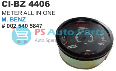 METER ALL IN ONE BENZ TRUCK