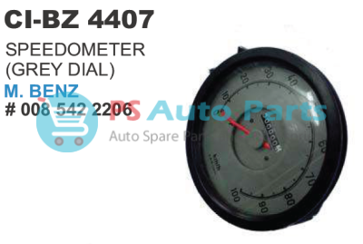 SPEEDOMETER GREY DIAL BENZ TRUCK