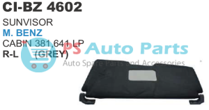 "SUNVISOR BENZ CABIN 381, 641 LP (GREY) (EDILIST)"