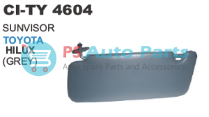 SUNVISOR TOYOTA HILUX GREY (S.O.2 PCS)