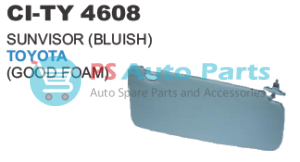 SUNVISOR (BLUISH ) TOYOTA GOOD FOAM