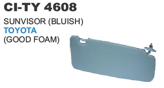 SUNVISOR (BLUISH ) TOYOTA GOOD FOAM