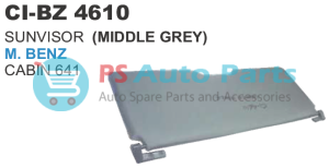 SUNVISOR (MIDDLE GREY) BENZ CABIN 641