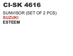 SUNVISOR (ST OF 2) SUZUKI ESTEEM
