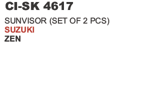 SUNVISOR (ST OF 2) SUZUKI ZEN