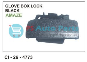 GLOVE BOX LOCK BLACK AMAZE