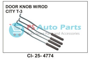 DOOR KNOB W/ROD HONDA CITY TYPE-3