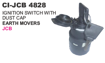 IGNITION LOCK WITH DUST CAP EARTHMOVERS CRANES CI-5907