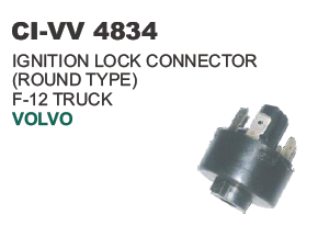 IGNITION LOCK CONNECTER (ROUND TYPE ) F12 TRUCK
