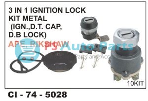 3 IN 1 FAMILY KIT W/IGINITION METAL APE RICKSHAW