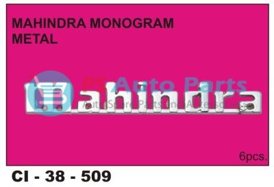 MAHINDRA MONOGRAM METAL ( DISCON )