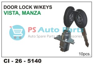 "DOOR LOCK W/KEY VISTA, MANZA, SUPER ACE (TATAPASSENGER)"