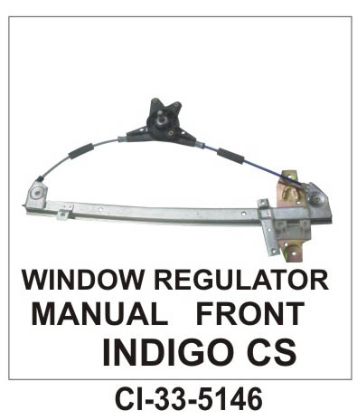 WINDOW REGULATOR ASSY INDIGO CS MANUAL FRONT (TATAPASSENGER)