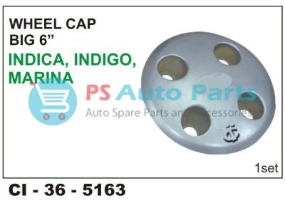 WHEEL CAP INDICA BIG 6'' (TATAPASSENGER)