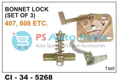 BONNET LOCK (3PCS) (TATAHCV)
