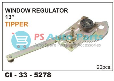 WINDOW REGULATOR ASSY TIPPER 13''