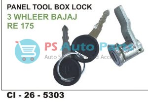 PANEL TOOL BOX LOCK 3 WHLER BAJAJ RE 175