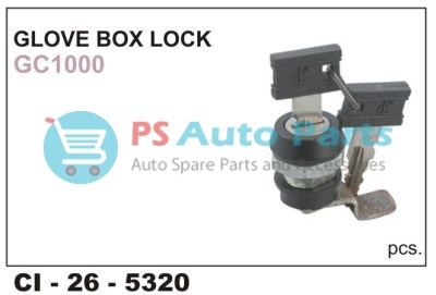 GLOVE BOX LOCK GC1000 W/KEY