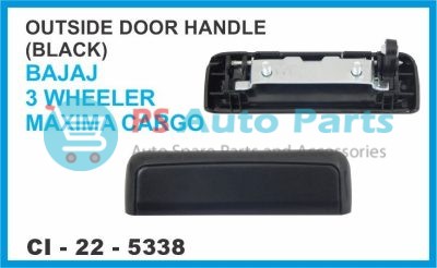 OUTSIDE DOOR HANDLE (BLACK) MAXIMA CARGO 3 WHEELER