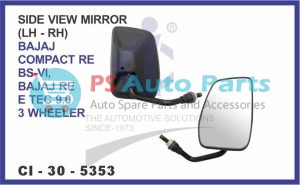 5353.jpeg "SIDE VIEW MIRROR BAJAJ COMPACT RE BS6, BAJAJ RE E-TEC 9.0"