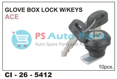 GLOVE BOX LOCK ACE. (TATALCV) ZIP IRIS