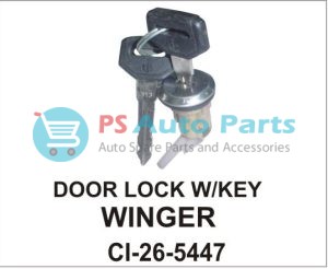 DOOR LOCK W/KEY WINGER (TATALCV)
