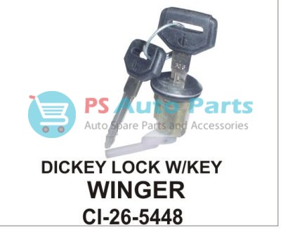 DICKY LOCK W/KEY WINGER (TATALCV)
