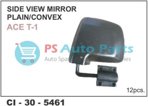 SIDE GLASS MIRROR TATA ACE TYPE-1 PLAIN/CONVEX