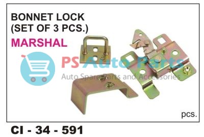 BONET LOCK MARSHAL SET OF 3PCS