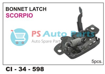 BONNET LOCK SCORPIO