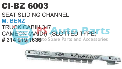 SEAT SLIDING CHANNEL BENZ 347