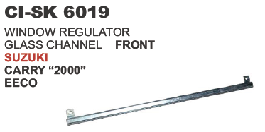WINDOW REGULATOR GLASS CHANNEL FRONT SUZUKI CARRY
