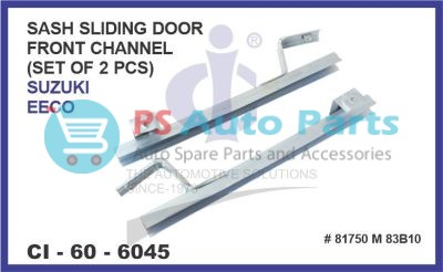 SASH SLIDING DOOR FRONT CHANNEL EECO (SET OF 2 PCS)