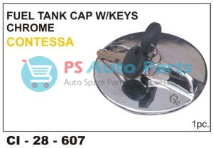 P.T.CAP W/KEY CONTESSA CHROME (DISCON)