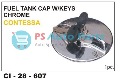 P.T.CAP W/KEY CONTESSA CHROME (DISCON)