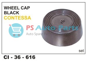 WHEEL CAP CONTESSA BLACK (DISCON)