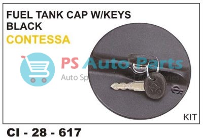 PT CAP W/KEY CONTESSA BLACK (DISCON)
