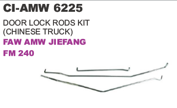 DOOR LOCK RODS KIT (CHINESE TRUCK) FAW AMW JIEFANG